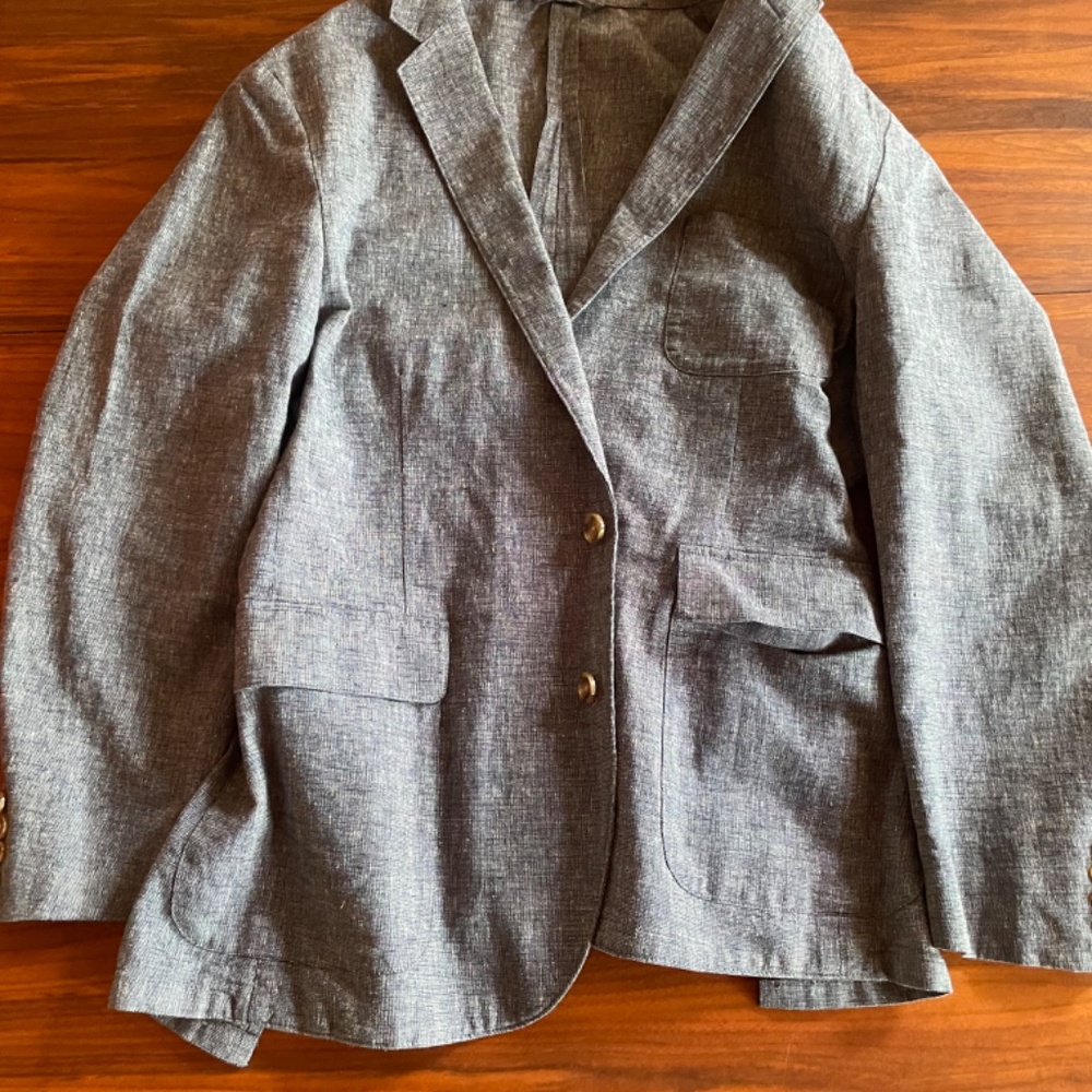 J.Crew Chambray Sports jacket